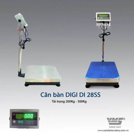 Cân điện tử 450Kg - Digi 28SS 3