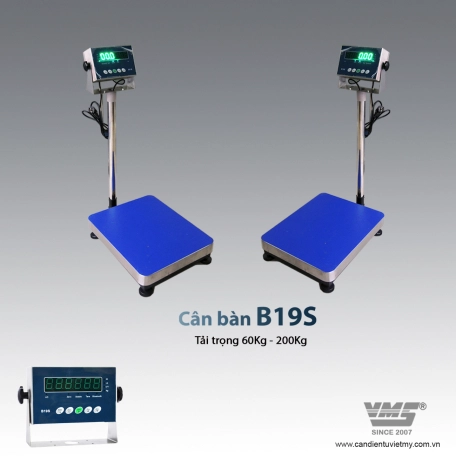 Cân điện tử 400Kg - Vms B19s 3