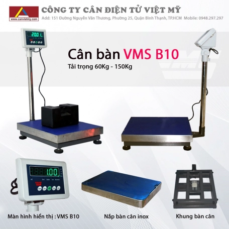 Cân bàn điện tử 500Kg VMS B10 6