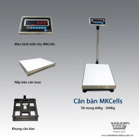 Cân bàn điện tử 500kg VM02 - MkCells - USA 2