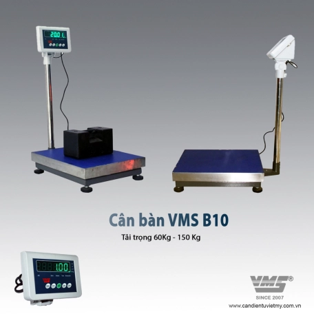 Cân bàn điện tử 500Kg VMS B10 3