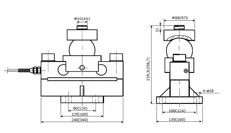 Loadcell mk-lud - 30t - 1