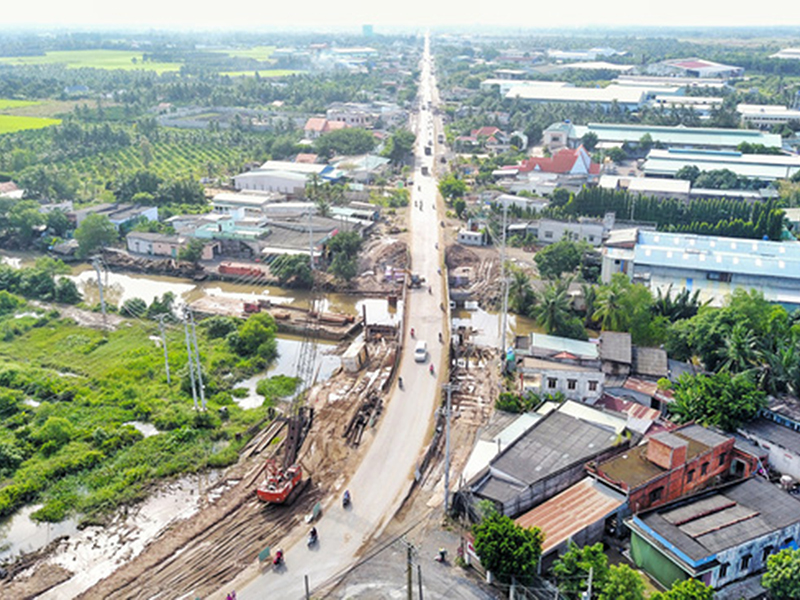 Quản lý vùng: Tỉnh Long An, Tiền Giang